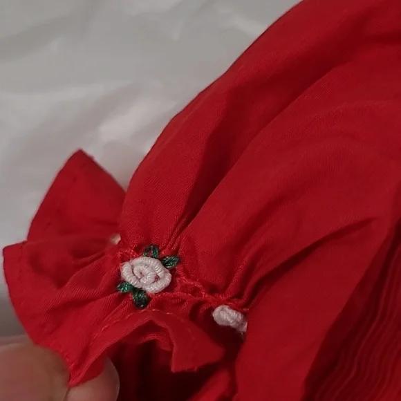 ANTOINETTE  PARIS GIRLS CHRISTMAS DRESS - Picture 3 of 6